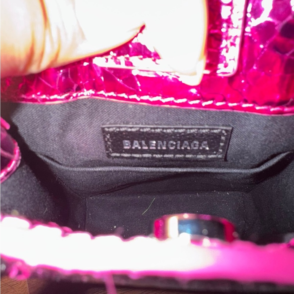 Balenciaga Metallic Pink Mini Bag - Picture 6 of 6